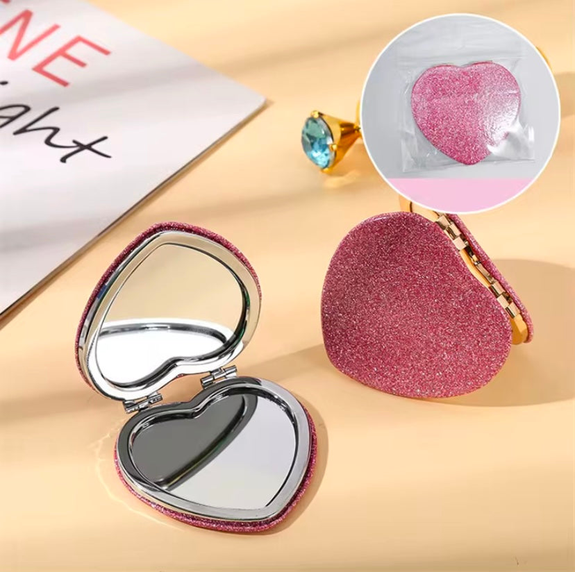 Pink Heart Compact